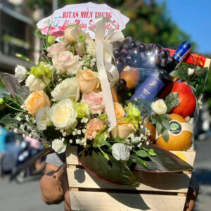 giỏ hoa quả đẹp